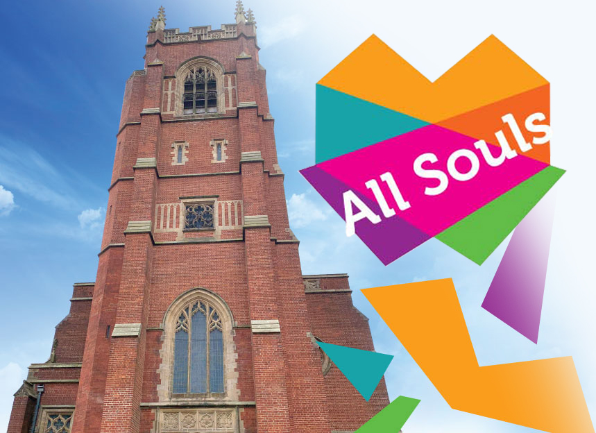 all souls Bolton church conservation design signage by red chilli design