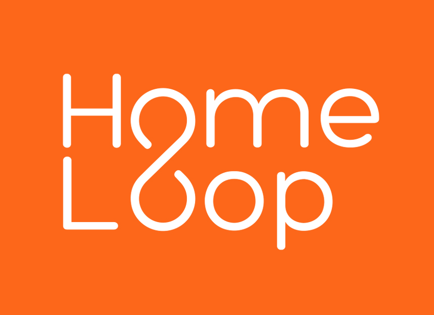 home loop branding app website by red chilli design
