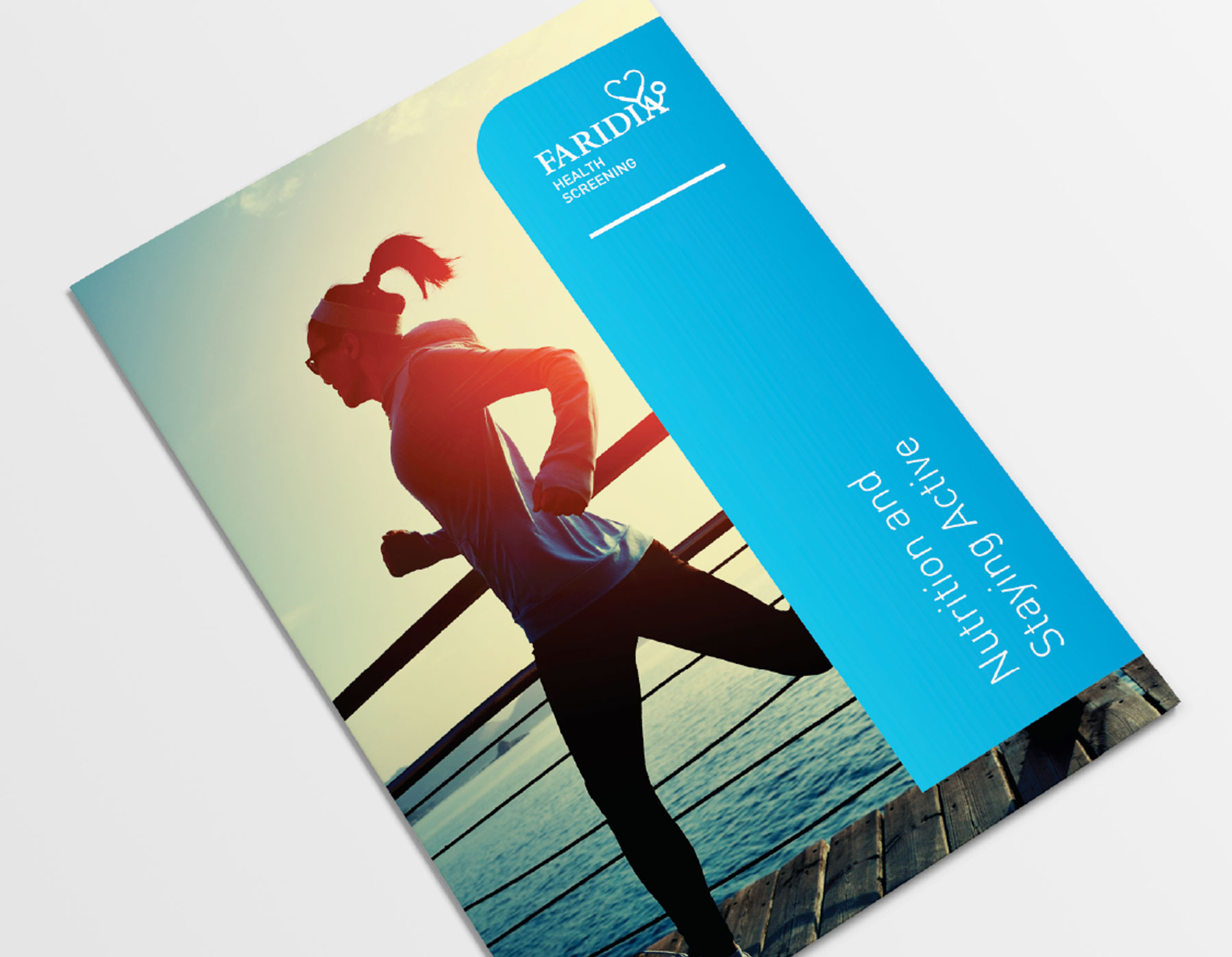 medical health screening manchester clinic branding design by red chilli design